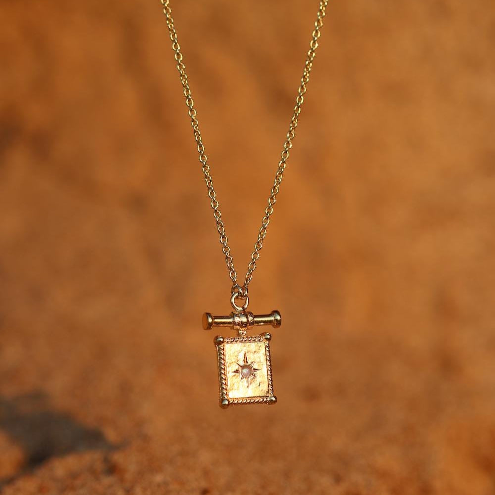 Tarot Star Gold Necklace